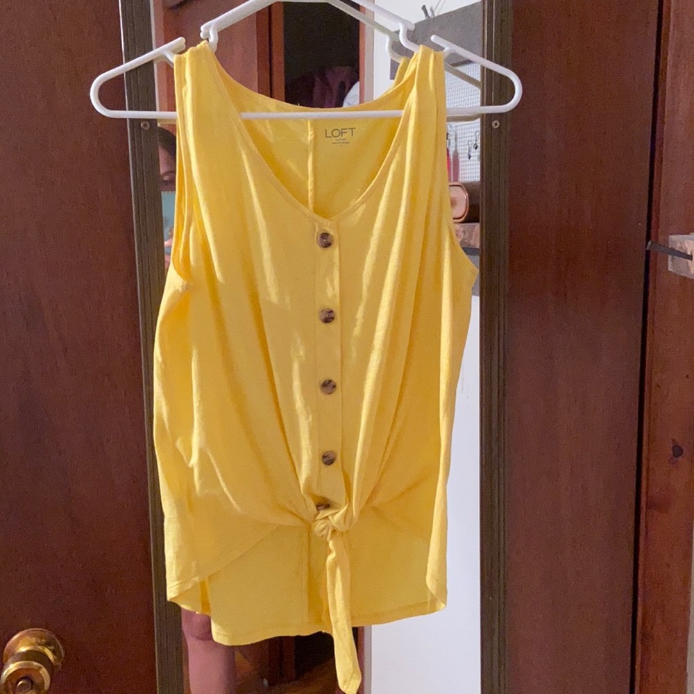 LOFT outlet yellow tank